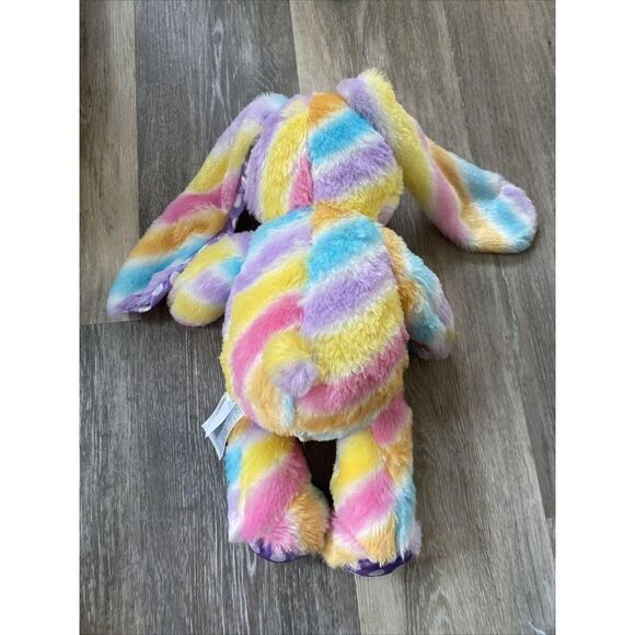 Build A Bear Easter Bunny Rabbit 16" Striped Paste - Picture 6 of 6